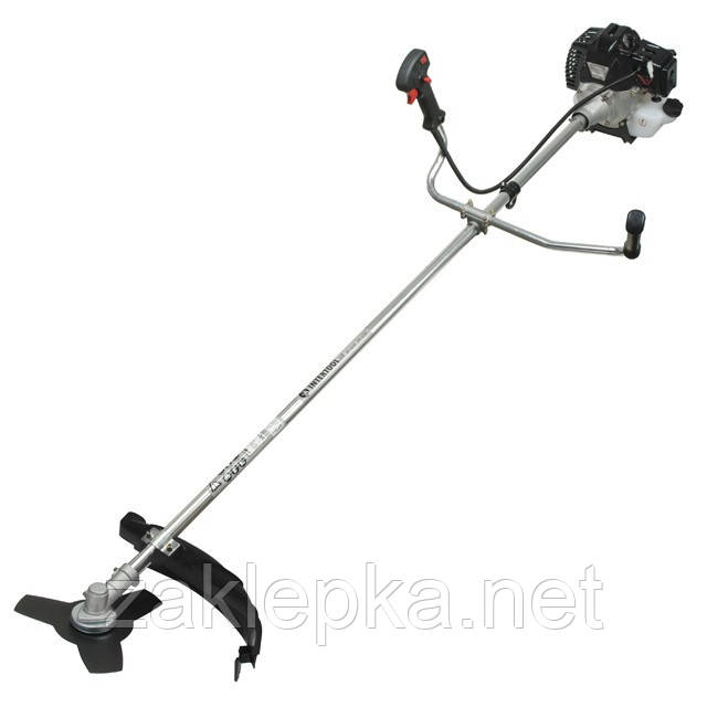 Мотокоса 1.5 кВт/2 л.с., 43 см3, котушка, 3-калотний ніж, плечовий ремінь. INTERTOOL DT-2231