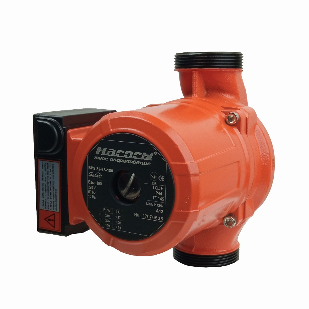 Насос для опалення циркуляційний NPO BPS32-8S-180 Solar 3 роки гарантії