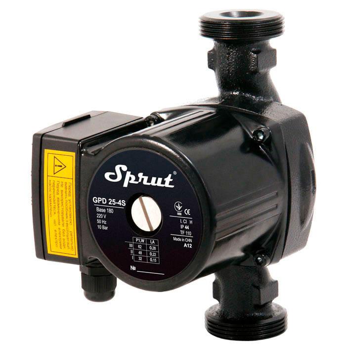 Циркуляційні електронасоси Sprut GPD 25-4S-180