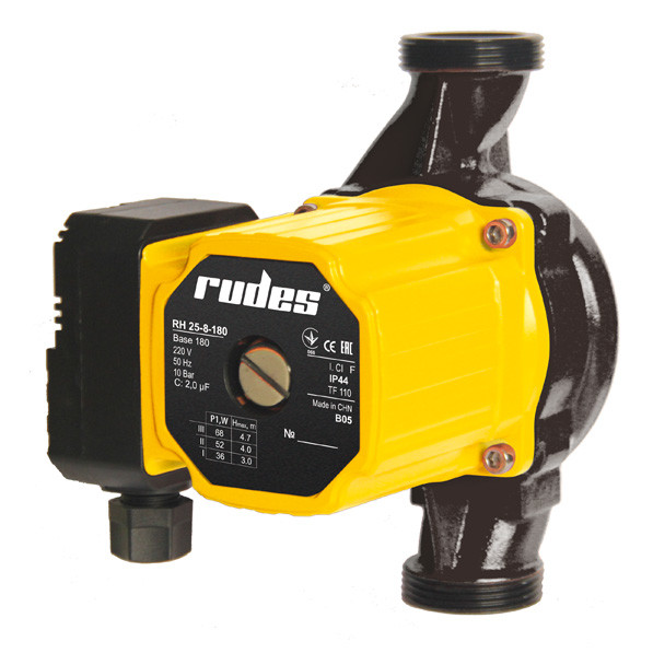 Циркуляційні електронасоси rudes RH25-8-180