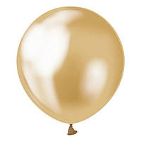 Повітряні кулі Хром золото, латексна куля для фотозони 13 см 5" комплект 5 шт Китай