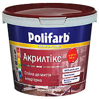 Краска POLIFARB Акрилтикс База средняя 10 л (Polifarb)