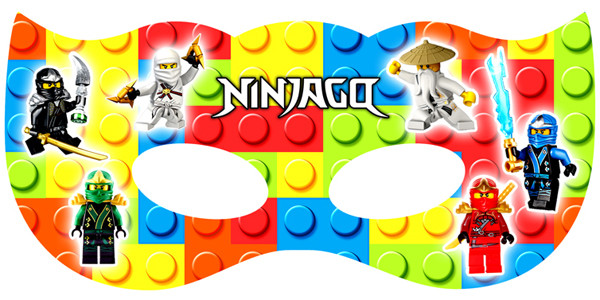 "Лего Ніндзяго: Білий" - Гірлянда Букви довжина - до 2м., УКР