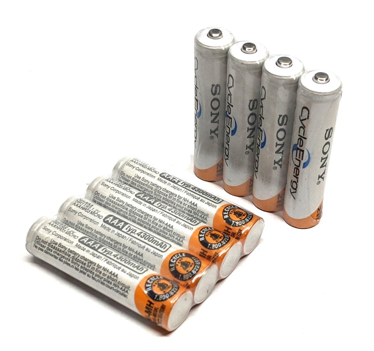 Акумулятор SONY 4300mAh 4шт AAA Ni-MH, фото 1