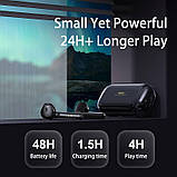 Навушники Bluetooth REMAX True Wireless Stereo Навушники TWS-18 в кейсі, чорні, фото 7