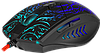 Ігрова миша Defender Titan, чорна, дротова, геймерська мишка з бічними кнопками та підсвічуванням, фото 3