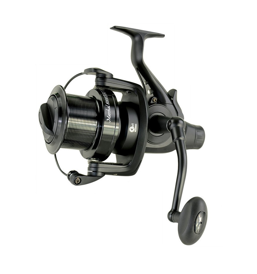 Коропова котушка, коропова Котушка з бейтраннером Marshall 6000BBC Carp fishing reel 8+1 ВВ