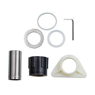 Змішувач OMODEO Ø40 для кухні вилив гнучкий з пружиною на гайці CORSO (EC-4B626C) (9637110), фото 2