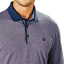 Мужская рубашка поло Caporicco бледно-фиолетовая, фото 2