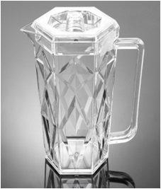 Глек для напоїв води полікарбонат 2.3 л графин що не б'ється для басейну яхти кейтеринга