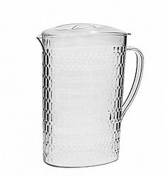 Глек полікарбонат 2 2 для напоїв води 2.2 л графин що не б'ється для басейну яхти кейтеринга