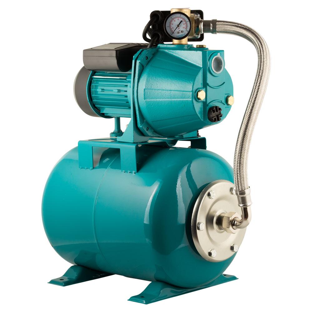 Станція 0.75 кВт Hmax 48м Qmax 55л/хв (самовсмоктуючий насос) 24л Україна AQUATICA (775092/24)