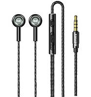 Дротові навушники REMAX Monster Metal Wired Earphone RM-598, чорні