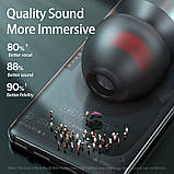 Дротові навушники REMAX Monster Metal Wired Earphone RM-598, чорні, фото 7