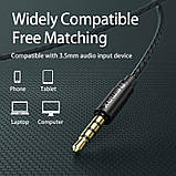 Дротові навушники REMAX Monster Metal Wired Earphone RM-598, чорні, фото 9