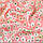 Шовк японський рожевий в біло-зелені квіти ш.150, фото 2