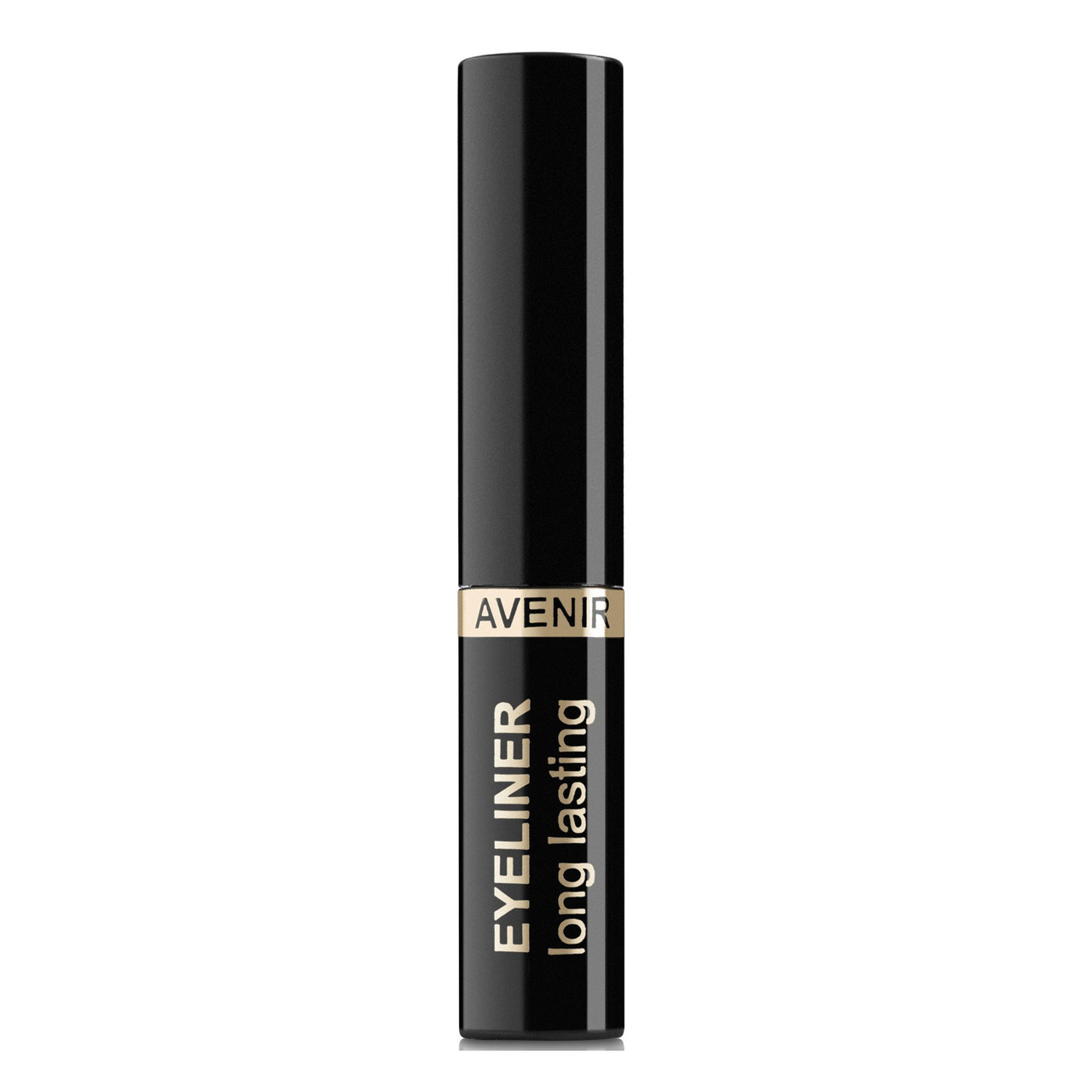 Підводка для очей з пензликом Waterproof Liquid Eyeliner Чорна