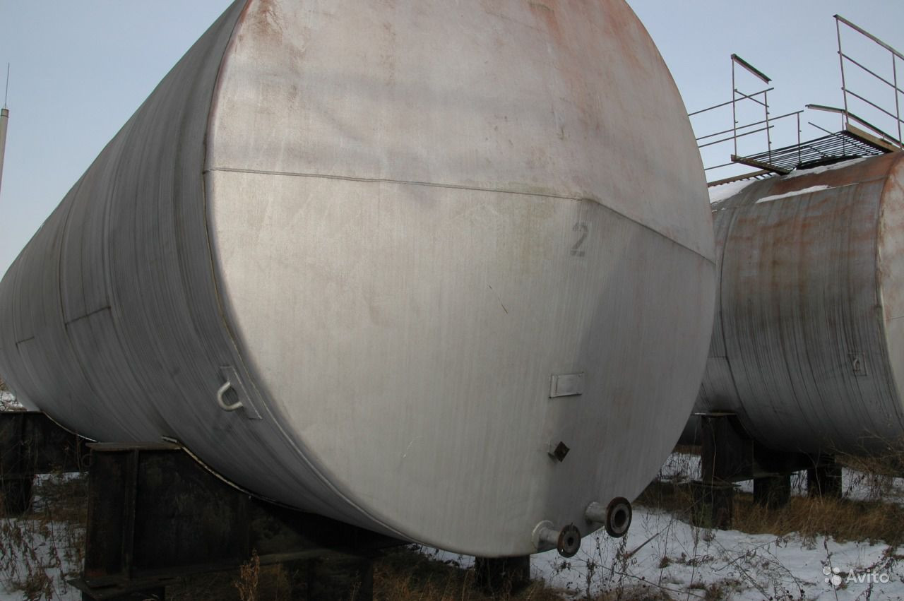 Горизонтальні циліндричні резервуари