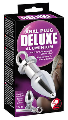 Анальна пробка - Anal Plug Deluxe Aluminium