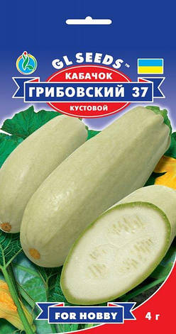 Насіння Кабачок Грибовський 37 3 р GL Seeds, фото 1