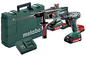 Комплект інструментів Metabo Combo Set 2.3.2 18 V BS18 + KHA18 (685083000)