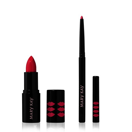 Набір засобів для губ Рожевий Mary Kay, Помада 3,8 г + Олівець лайнер для губ 0,28 г, 172054