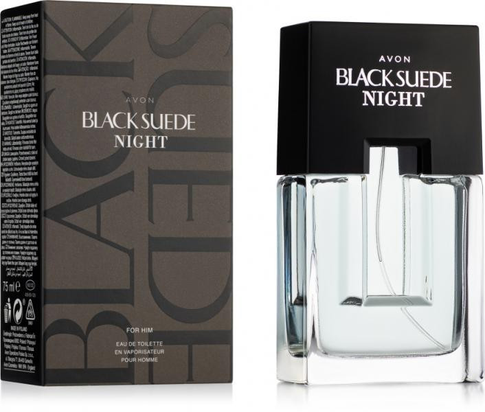 Уценка! Туалетна вода Avon Black Suede Night, 75 мл 72469, Термін 05/22