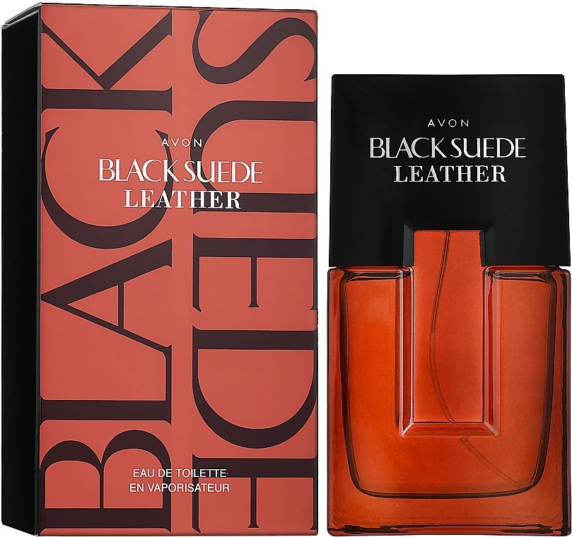 Туалетна вода Avon Black Suede Leather, 75 мл 12997