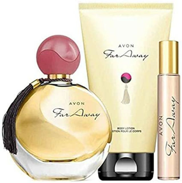 Парфумерний набір Avon Far Away, 10 мл + 50 мл + лосьйон, 346505