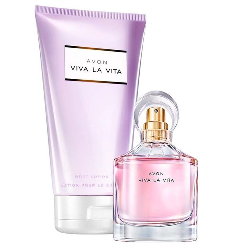 Набір парфумований Avon Viva La Vita, 50 мл + лосьйон 150 мл, 516091
