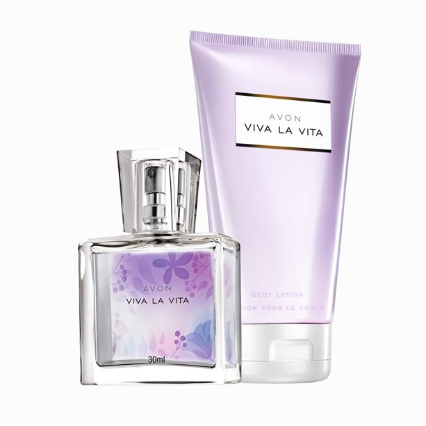 Набір парфумований Avon Viva La Vita, 30 мл + лосьйон 150 мл, 516092
