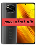 Чохол soft-touch зі шторкою для камери Xiaomi POCO X3 / Xiaomi POCO X3 Pro Колір Чорний, фото 6