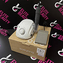 Фрезер Marathon-3 ручка, шнур Hyundai Чемпіон для манікюру, білий, фото 3