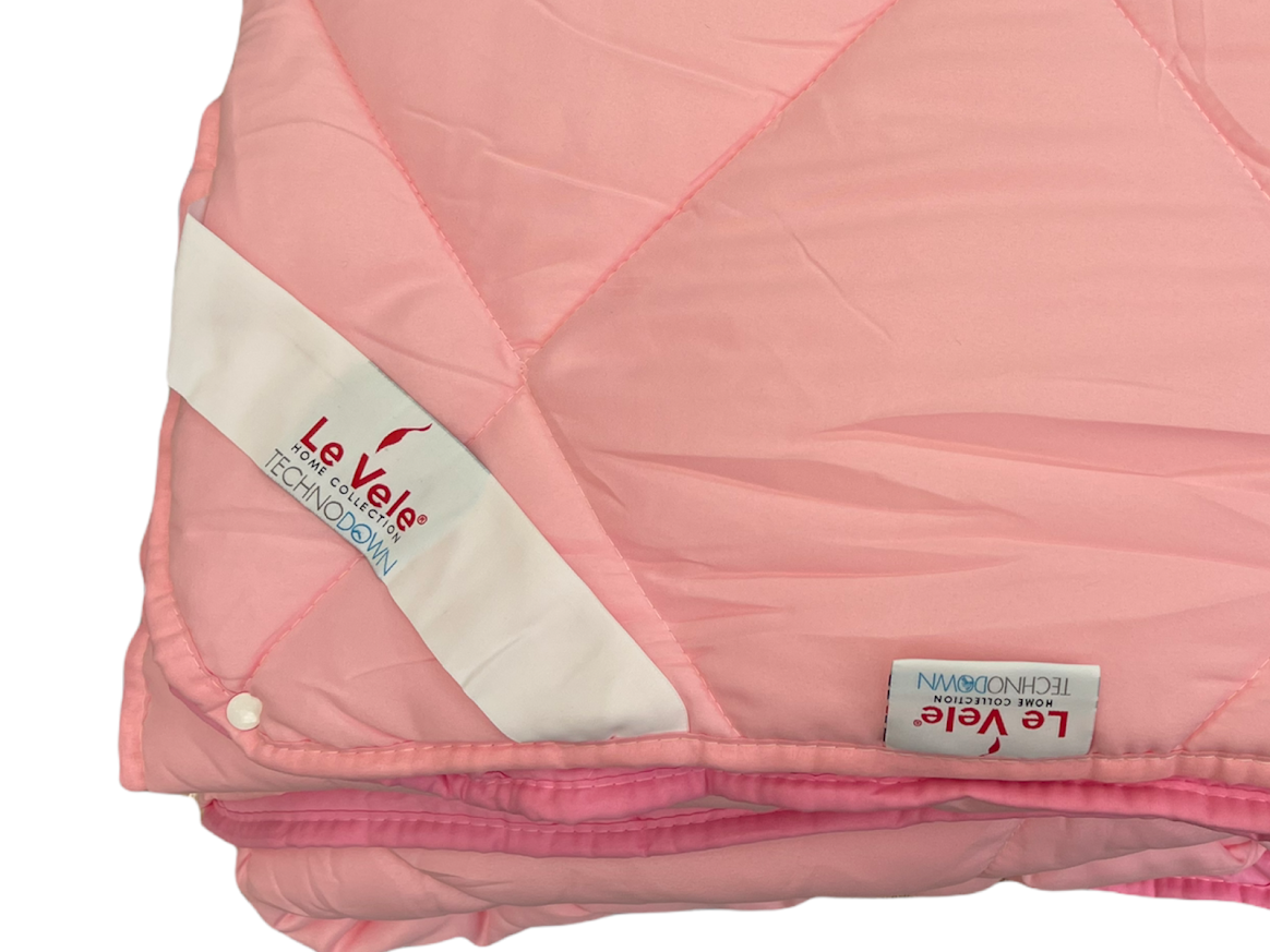 Одеяла Le Vele Double Pink нанофайбер 215-155 см*2 шт розовое - фото 2 - id-p80345485