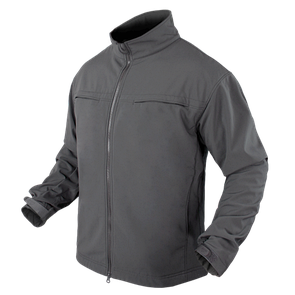 Тактичний софтшелл для правоохоронних Condor COVERT SOFTSHELL JACKET 101049 Large, Graphite (Сірий)