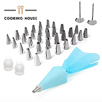 Кондитерский набор насадок для украшения торта из нержавеющей стали Cooking House, фото 3