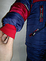 Зимовий комбінезон на хлопчика 1,5 - 6 років турецькі тканини, фото 2
