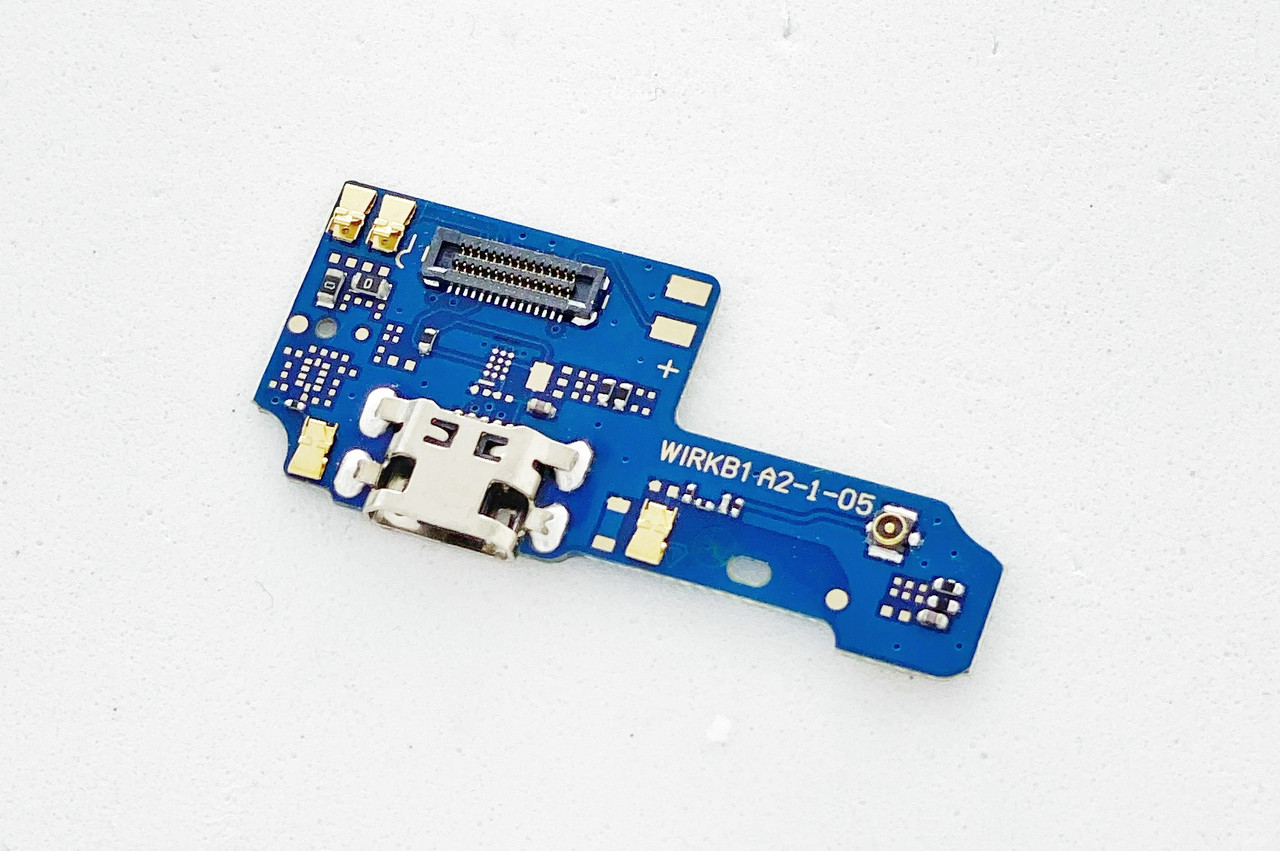 Шлейф для Asus ZenFone Max Plus M1 (ZB570TL), з роз'ємом зарядки, з мікрофоном, плата зарядки, фото 1