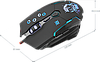 Ігрова миша Defender Killer, чорна, дротова, геймерська мишка з бічними кнопками та підсвічуванням, фото 4