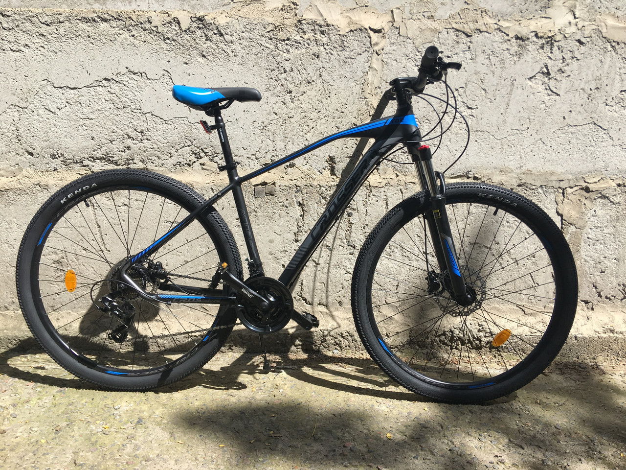 Велосипед найнер Crosser T02 29" (рама 18, 21S) Hidraulic Shimano 2021 чорно-червоний