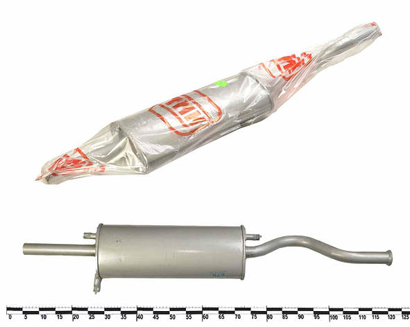 Глушник основний ВАЗ 2108-09, (закатаний) важкий, фото 1