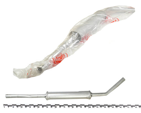 Резонатор ВАЗ 21213, закатаний важкий, фото 1