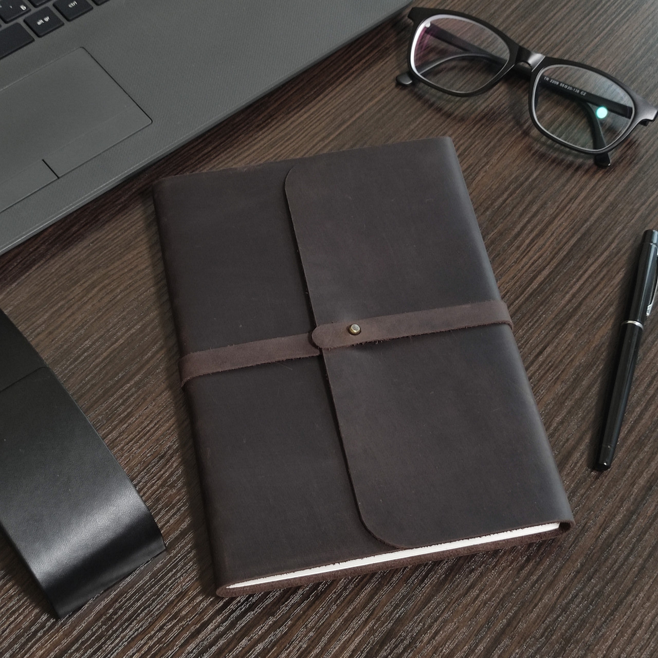 Кожаная Записная Книжка А5. Кожаный Блокнот. Кожаный Планер Софт Бук ...