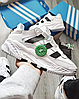Чоловічі кросівки Adidas Niteball White Адідас білі молодіжні модні для хлопців, фото 2