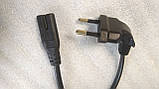 Оригінальний мережевий кабель живлення I-SHENG SP-021H 1.42м (2x0.75мм2) (кутова вилка) Б/В, фото 2