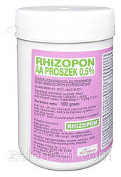 Ризопон рожевий / Rhizopon Powder АА (0,5%) укорінювач, 150 гр — кращий укорінювач для рослин Rhizopon BV