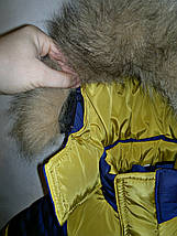 Зимовий комбінезон на хлопчика 4 - 6 років турецькі тканини, фото 2