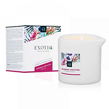 Масажна свічка Exotiq Massage Candle Bamboo, 200 грамів