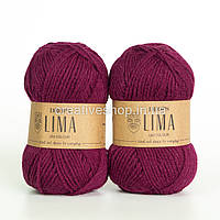 Пряжа Drops Lima (цвет 5820 ruby red)