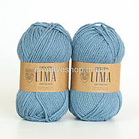Пряжа Drops Lima (цвет 6235 grey blue)